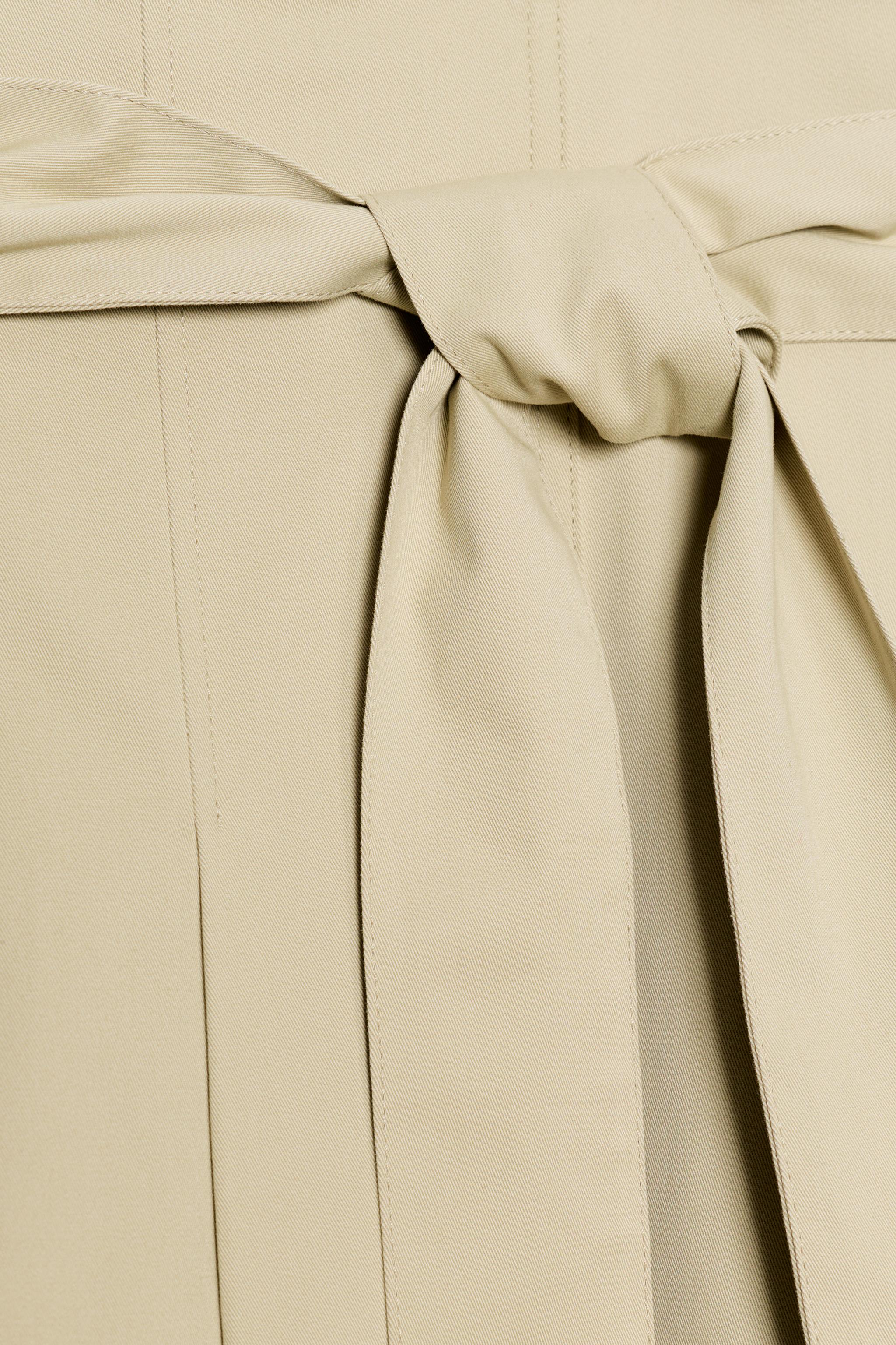 ZW COLLECTION BELTED MIDI SKIRT